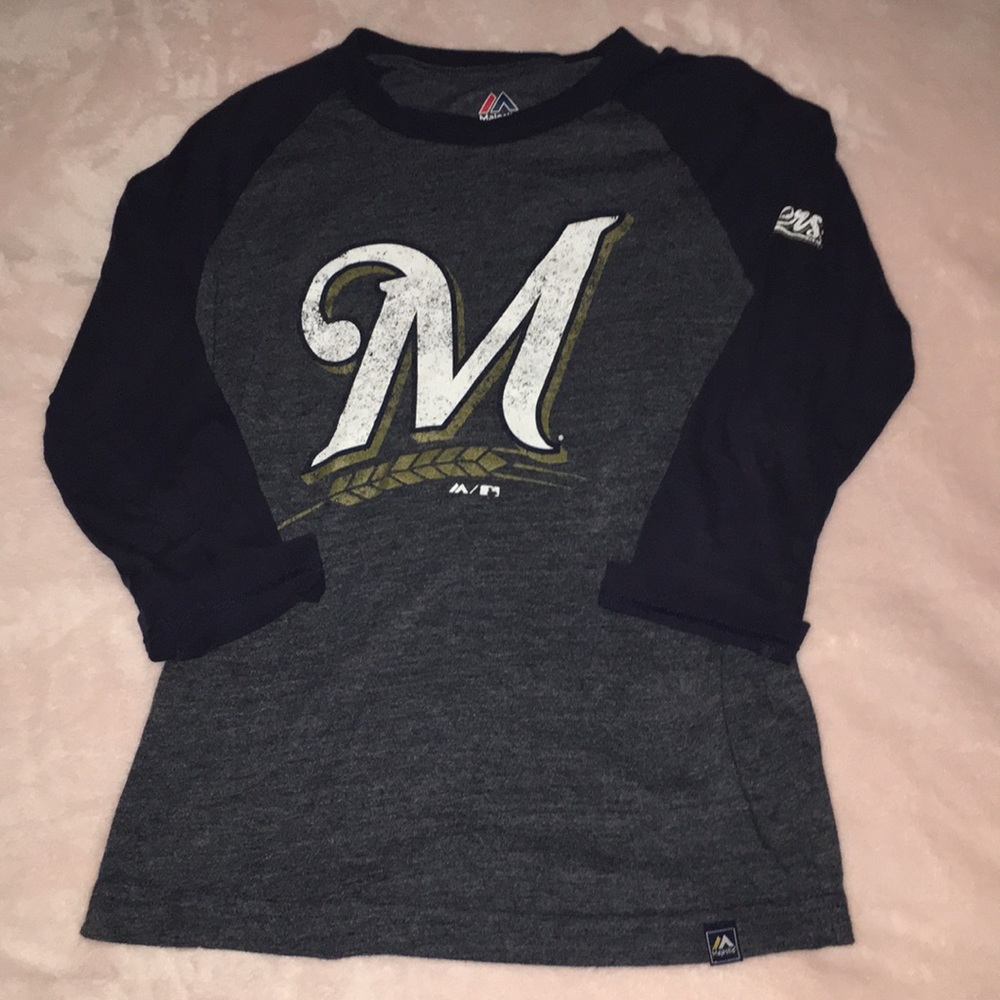 Girls Milwaukee Brewers Shirt